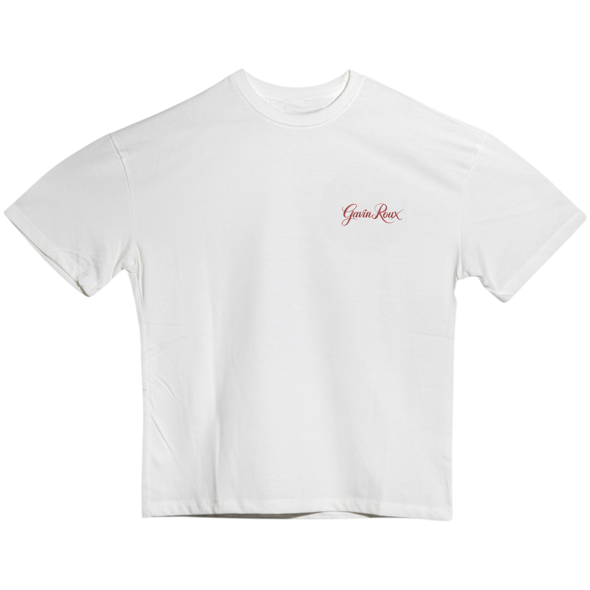 Gavin Roux Glitch Baron T-Shirt – Maglietta oversize unisex in cotone con stampa artistica LIMITED 019